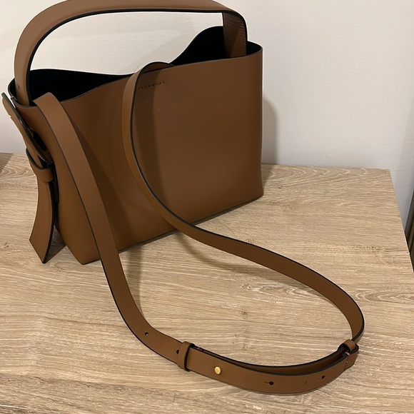 Arket Brown Leather Bag - Picture 3 of 13